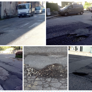 FOTO. La pioggia se ne va ma lascia le strade di Varese a pezzi. Buche e voragini dal centro ai rioni