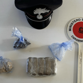 Marnate, nel bosco spunta un chilo di droga