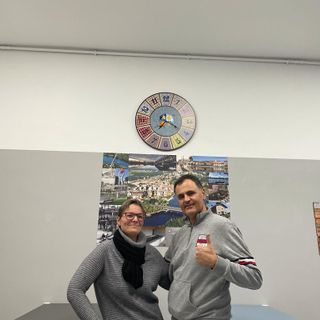I titolari della nuova Lavanderia Sestese