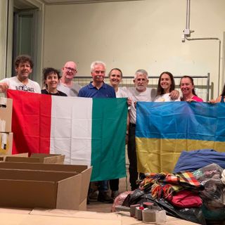 A Ternate si lavora sempre per la solidarietà pro Ucraina, senza soste né ferie