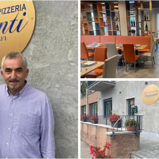 Remo Taiano e Lucia Esposito da oggi vi aspettano a "Tramonti", trattoria pizzeria a Buguggiate