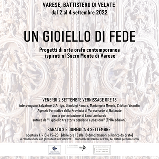 I “gioielli della fede” in mostra a Velate per la Festa della Comunità
