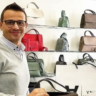 Paolo Ambrosetti, titolare dell'omonima Valigeria di Varese