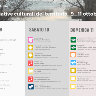 GLI EVENTI DEL WEEKEND - Raccontare storie, suonare, dipingere, scrivere, fotografare: regalare emozioni con arti diverse