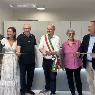 L'inaugurazione della nuova casa di riposo di Corgeno a Vergiate