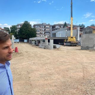 VIDEO e FOTO - Nel cantiere di via Carcano, dove sta nascendo una nuova Biumo