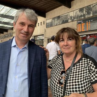 Il sindaco Galimberti incontra Patrizia Testa a Firenze, dove c'è la sede della Lega Pro...