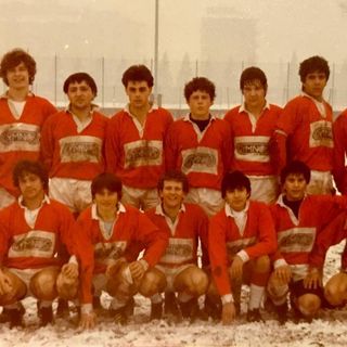 Giovanni Barbieri, terzo in piedi da sinistra, ai tempi in cui giocava con la &quot;sua&quot; Varese