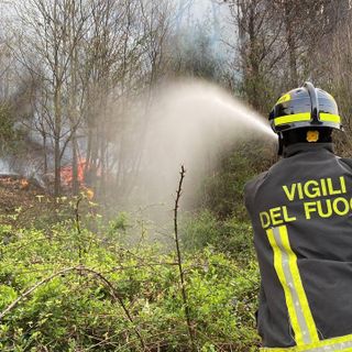 Buone notizie da Montegrino: l'incendio non ha più fronti attivi
