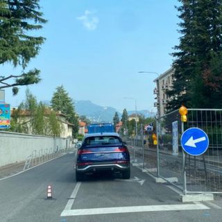 FOTO - La &quot;doppietta&quot; che mette in ginocchio viale Borri
