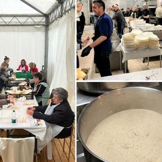 Scatti dei volontari della Pro Loco di Cantello dalla Fiera dell'Asparago