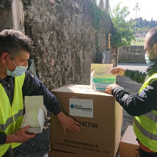 Il Banco Farmaceutico in aiuto delle non profit di Varese: mascherine e disinfettanti per la nuova emergenza