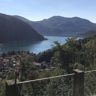 La vista dal Belvedere di Ardena