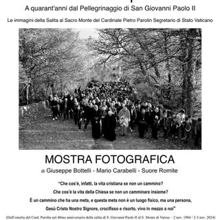 &quot;Cammino di Speranza&quot;, una mostra al Sacro Monte