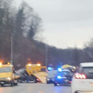 Incidente sulla strada dei frontalieri: lunghe le code