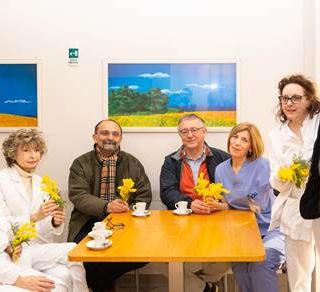 Un momento della mattinata di oggi alla Fondazione Molina