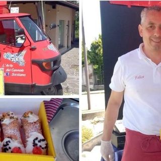 Quell'Ape rossa in giro per Varese e un cannolo che rende Felice