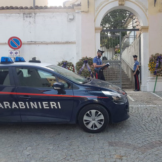 I carabinieri di Samarate sul luogo dell’incontro