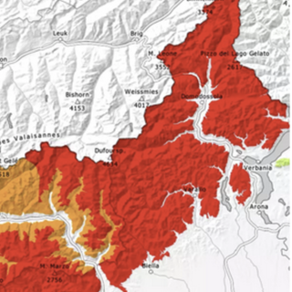 Nel Verbano Cusio Ossola smottamenti, chiusure e allerta rossa di grado massimo per il pericolo valanghe