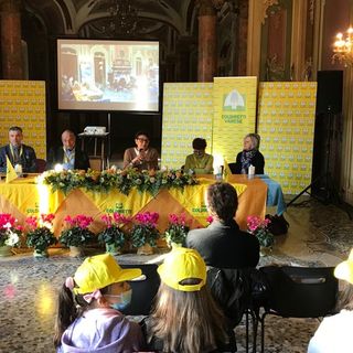La presentazione de &quot;L'agricoltura in classe&quot; di stamattina a Salone Estense