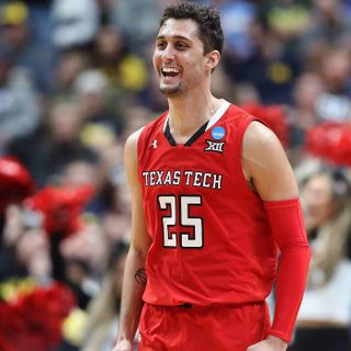 Davide Moretti, sorridente, ai tempi di Texas Tech