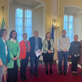 Le presentazione stamattina di &quot;Dipende da come mi abbracci&quot;