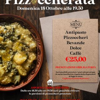 A Varese una pizzoccherata per sostenere la Croce Rossa