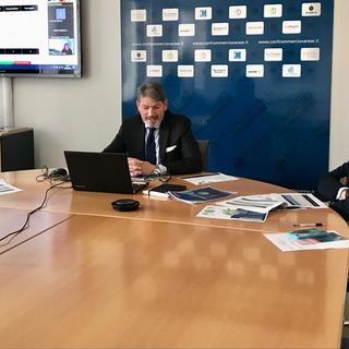 Da sinistra: Alessandro Castiglioni, Alessandro Minello e Giuseppe D'Aquaro