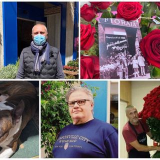 «Spike sulla porta attende Ave, qualche cliente entra e piange. La sua cartolina in regalo per la festa della mamma»