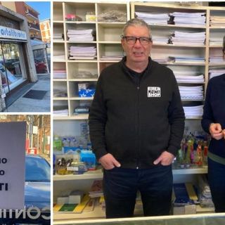 Venerdì 24 gennaio 2025: nel rione di San Carlo e in viale Borri si chiude un'epoca con l'ultimo giorno di apertura della Cartolibreria Vigezzi