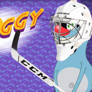 Oggy, ovvero il micidiale portiere dei Mastini Artur Ohandzhanian, visto così da Alessandro Umberto Galbiati, che si è ispirato a un celebre protagonista di una serie animata