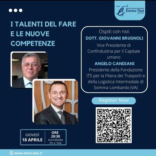 All'Ite Tosi, “I talenti del fare e le nuove competenze”