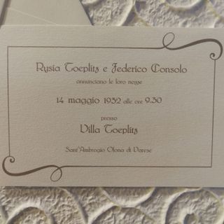 Il "sì" di Rysia Toeplitz e Federico Consoli… 90 anni dopo al MIV