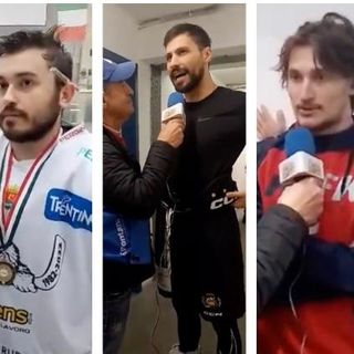 Da sinistra Rigoni, Christian Buono, Pietro Borghi, Perla e Raimondi