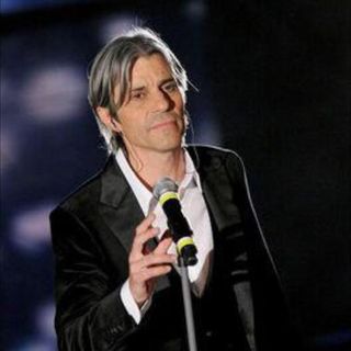 Il cantante Luca Madonia Il cantante Luca Madonia