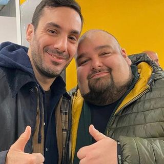 Luca Marinaci del Bosisio al congresso di Identità Golose insieme allo chef influencer Daniele Rossi