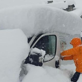 L'incredibile nevicata del 3 marzo a Macugnaga in uno scatto di NaturalMeteo