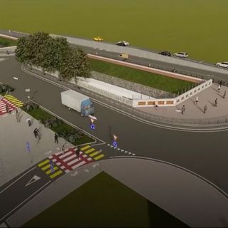 Rendering del nuovo largo Flaiano