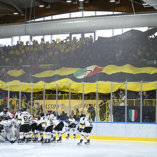 Il popolo giallonero è pronto a riempire d'amore e passione Cortina per la Supercoppa (foto Alessandro Umberto Galbiati)