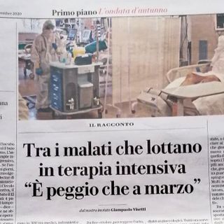 Il reportage dalla terapia intensiva del Circolo sul quotidiano "la Repubblica" oggi in edicola