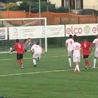 Il rigore di Donato Disabato che apre la rimonta biancorossa