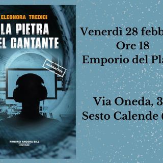 La copertina del libro di Eleonora Tredici, con i dettagli della presentazione ufficiale