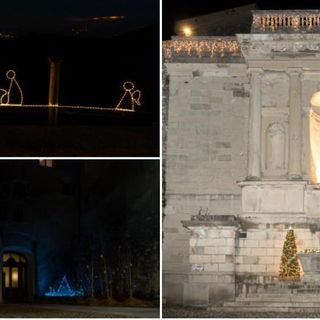 Il Sacro Monte immerso nella magia del Natale (foto Michele Del Re)