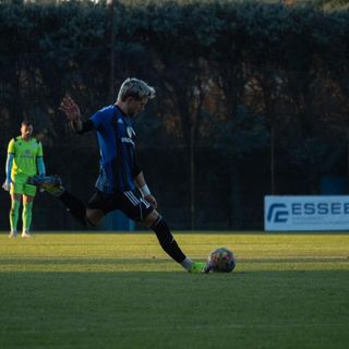 Denni Scapinello, capitano della Solbia (foto da Solbiatese Calcio 1911)