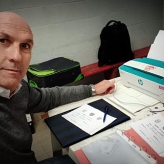 La foto con cui Stefano Pertile ha accompagnato il suo post