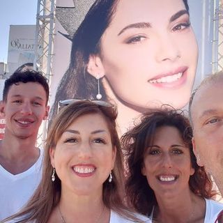 Zucchelli insieme al suo staff a Jesolo per Miss Italia