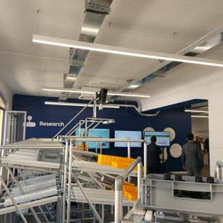 Un laboratorio di Fondazione Ergo a Daverio