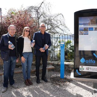 A Leggiuno si può bere l'acqua del lago Maggiore