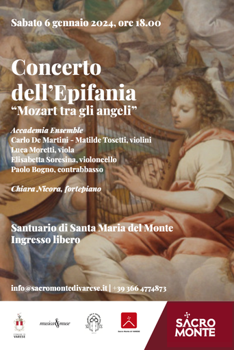 Con l’Epifania va in scena “Mozart tra gli angeli” Con l’Epifania va in scena “Mozart tra gli angeli”