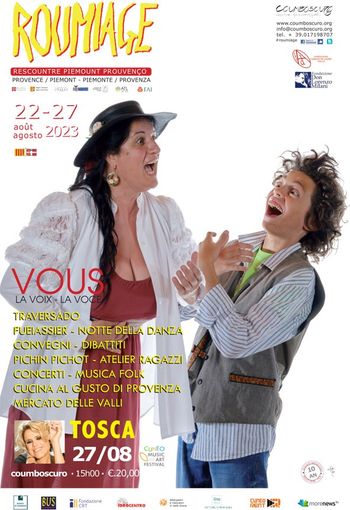 VIDEO. La voce di Tosca per il gran finale del Roumiage a Coumboscuro